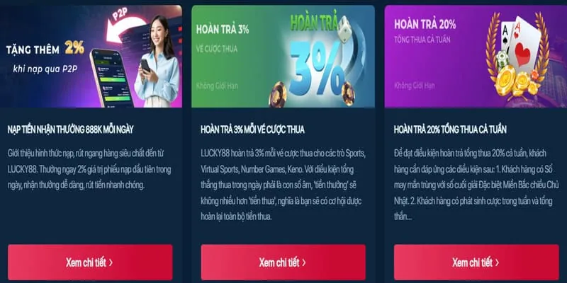Hoàn trả hàng tuần 39go99 Web